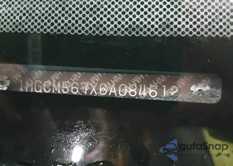 2006 Honda Accord 2.4 Ex from USA, damaged, VIN 1HGCM567X6A084612